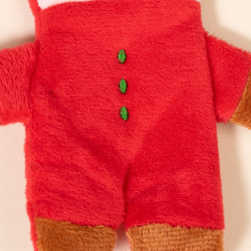 TIAKI Katzenspielzeug Weihnachtsäffchen