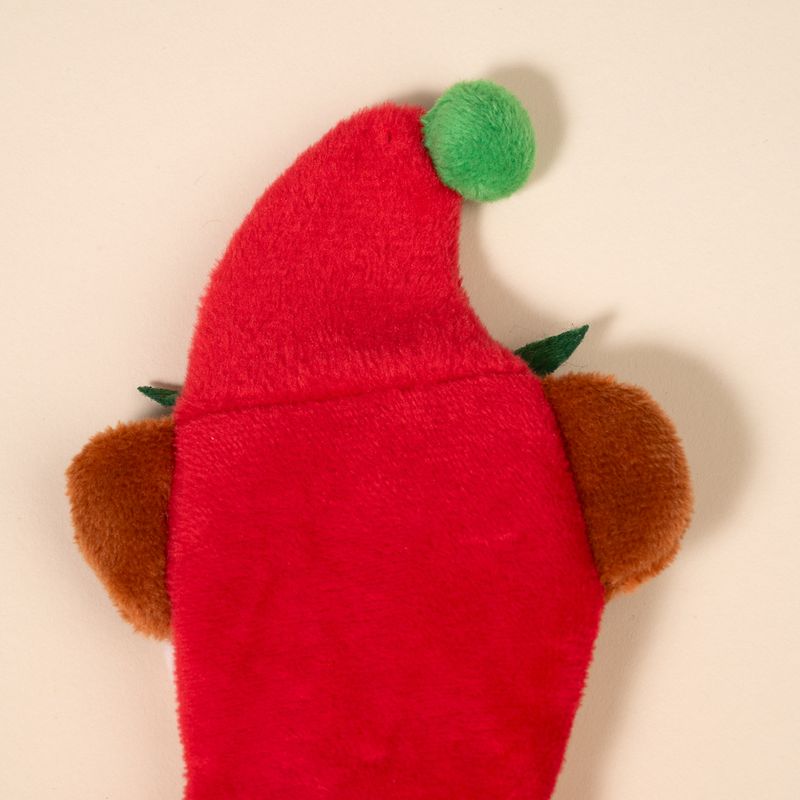 TIAKI Katzenspielzeug Weihnachtsäffchen
