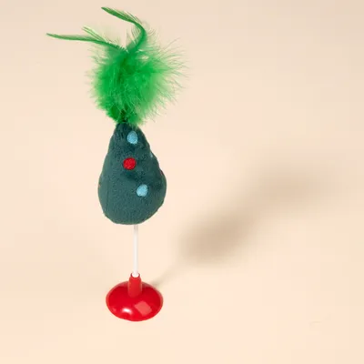 TIAKI Katzenspielzeug Weihnachtsbaum