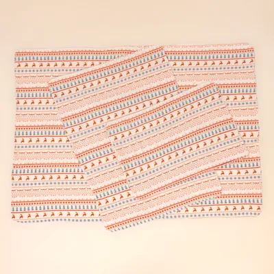 TIAKI Kuscheldecke mit nordischem Wintermuster