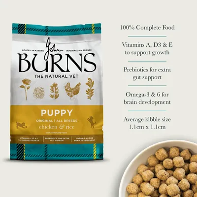 Burns Puppy Original - Chicken & Rice - 6kg