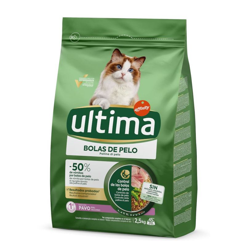 Croquettes Ultima 2,5 ou 3 kg pour chat + sachets Ultima offerts !