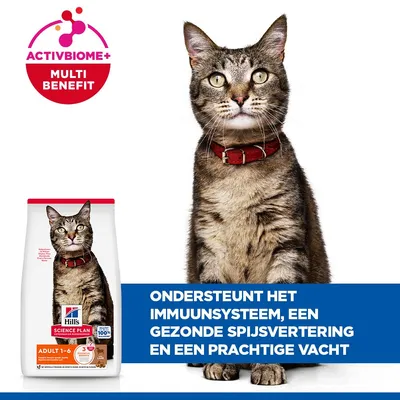 Hill's Science Plan Adult 1-6 Optimal Care Kattenvoer met Lam