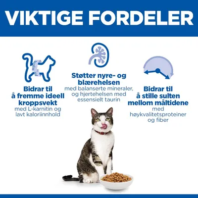 Hill's Science Plan Light Mature Adult 7+ Kylling