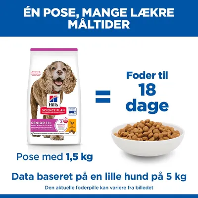 Hill's Science Plan Senior 11+ Small & Mini Kylling