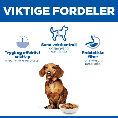 Hill's Science Plan Perfect Weight Adult 1+ Small & Mini med kylling