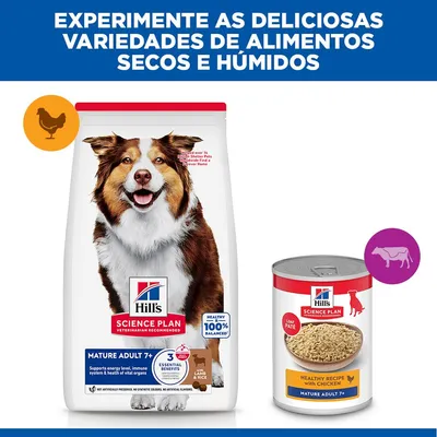 Hill's Science Plan Mature Adult 7+ Medium com cordeiro e arroz