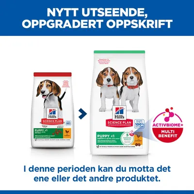 Hill's Science Plan Puppy <1 Medium med Kylling