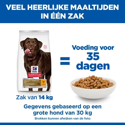 Hill's Science Plan Adult 1+ Healthy Mobility Large poulet pour chien