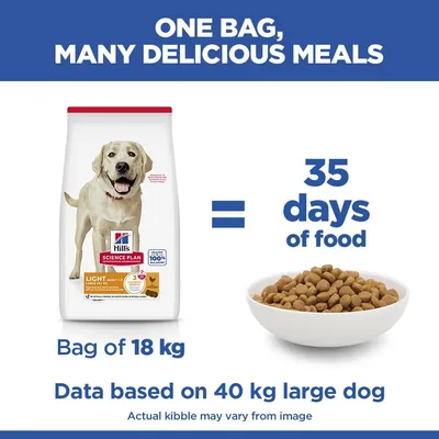 Hill's Science Plan Adult Light Large Breed with Chicken