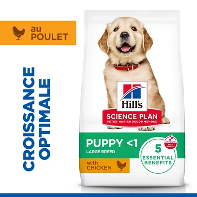 Hill's Science Plan Puppy <1 Large Poulet