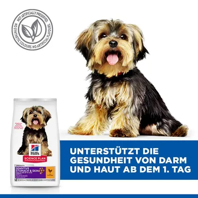 Hill's Science Plan Sensitive Stomach & Skin Adult 1+ Small & Mini mit Huhn