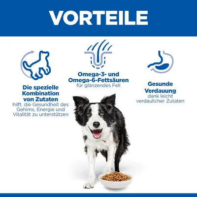 Hill's Science Plan Senior Vitality Mature Adult 7+ Medium mit Huhn & Reis