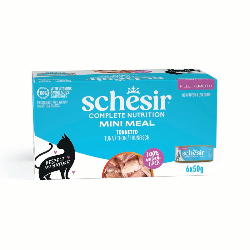 Schesir Complete Nutrition Filet ve vývaru 6 x 50 g