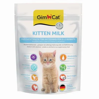 GimCat Kitten Milk Latte in polvere con Taurina