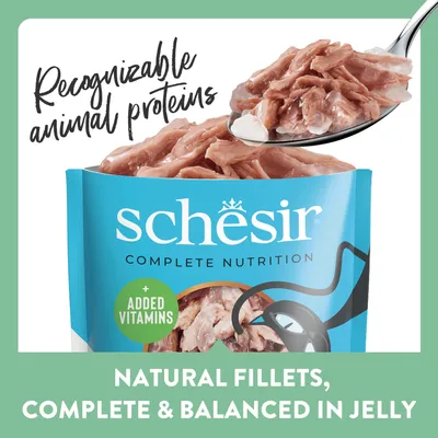 Pachet economic Schesir Complete Nutrition Filet în gelatină 24 x 85 g