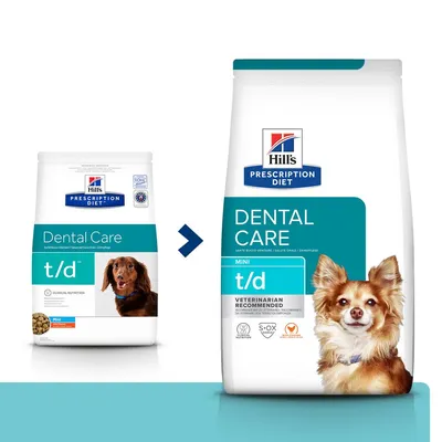 Hill's Prescription Diet t/d Mini Dental Care com frango