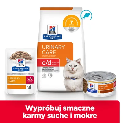 Hill's Prescription Diet c/d Multicare Stress Urinary Care, ryba morska