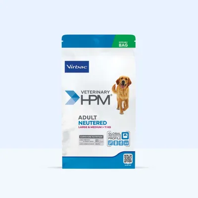 Virbac Veterinary HPM Adult Neutered Large & Medium pour chien - 12 kg Virbac Veterinary HPM Adult Neutered Large & Medium pour chien - 12 kg