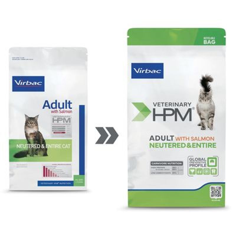 Virbac Veterinary HPM Cat Adult Zalm