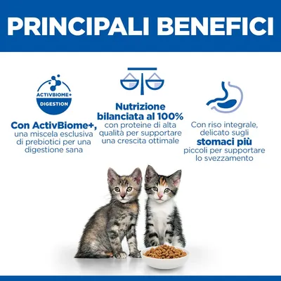 Hill's Science Plan Perfect Digestion Kitten <1 Pollo & Riso integrale