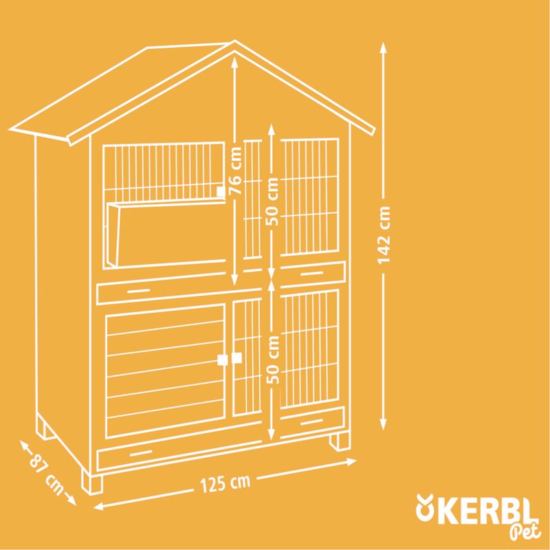 Kerbl Pet Südtirol rágcsálóház