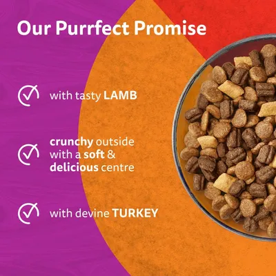 Whiskas Adult 1+ Duo Meaty Combos with Lamb & Turkey - 1.9kg Whiskas Adult 1+ Duo Meaty Combos with Lamb & Turkey - 1.9kg