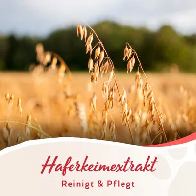 Haferkeimextrakt. Reinigt & Pflegt.