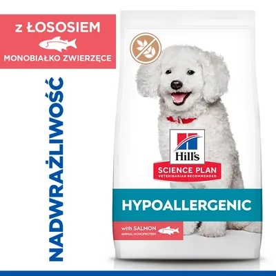 Hill's Science Plan Hypoallergenic Adult Small & Mini, łosoś