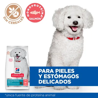 Hill's Science Plan Hypoallergenic Adult Small & Mini con salmón Hill's Science Plan Hypoallergenic Adult Small & Mini con salmón