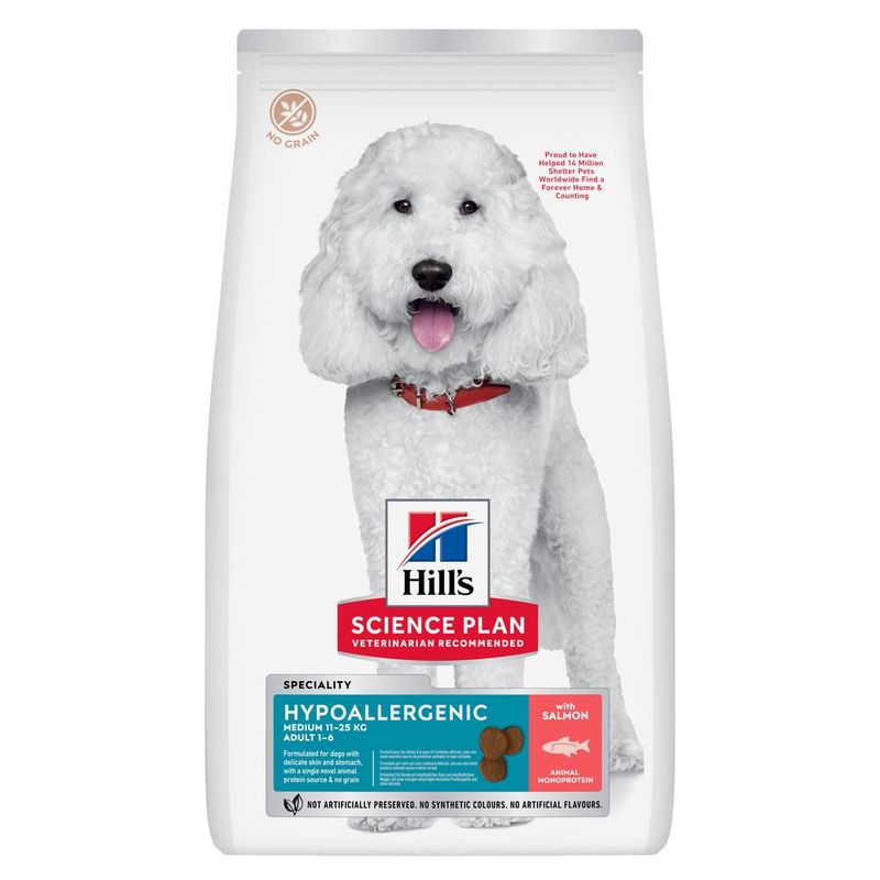 Hill's Science Plan Hypoallergenic Adult Medium con Salmone