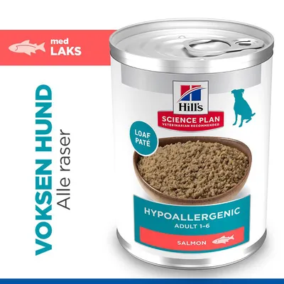 Hill's Science Plan Adult Hypoallergenic med laks Hill's Science Plan Adult Hypoallergenic med laks
