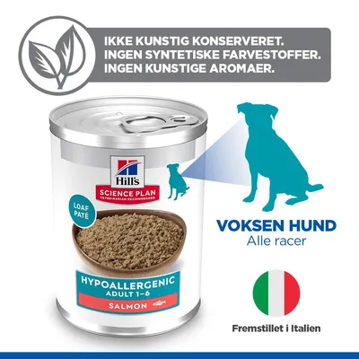 Hill's Science Plan Adult Hypoallergenic med laks