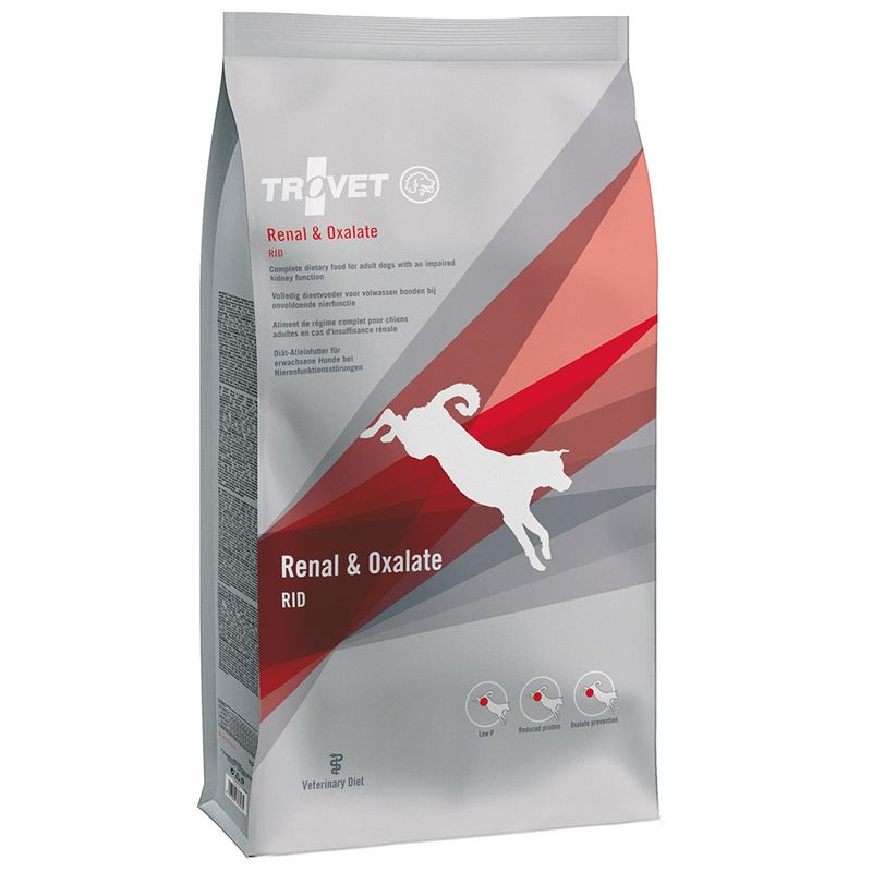 TROVET Renal & Oxalate RID ração para cães