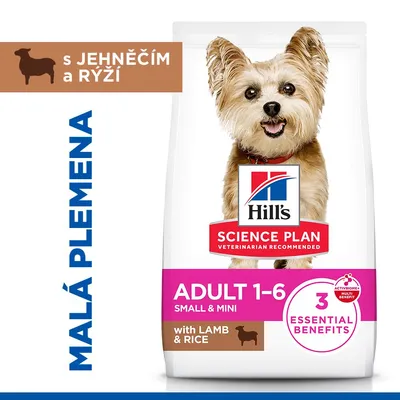 Hill's Science Plan Adult 1-6 Small & Mini Lamb & Rice