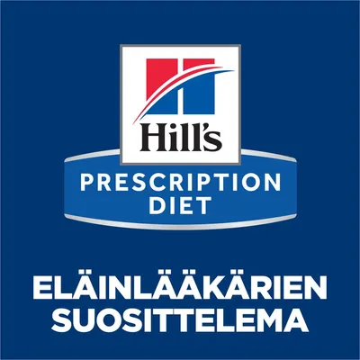 Hill's Prescription Diet. Eläinlääkärien suosittelemma. Hill's Prescription Diet. Eläinlääkärien suosittelemma.