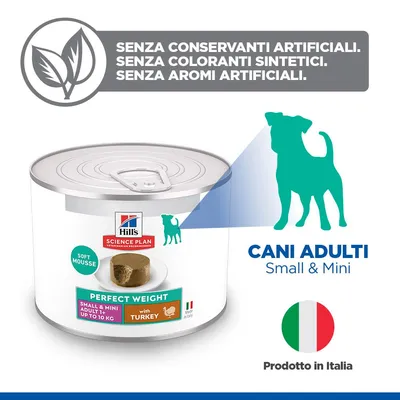 Hill's Science Plan Perfect Weight Adult Small & Mini Mousse