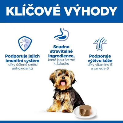 Hill's Science Plan Sensitive Stomach & Skin Small & Mini Mousse