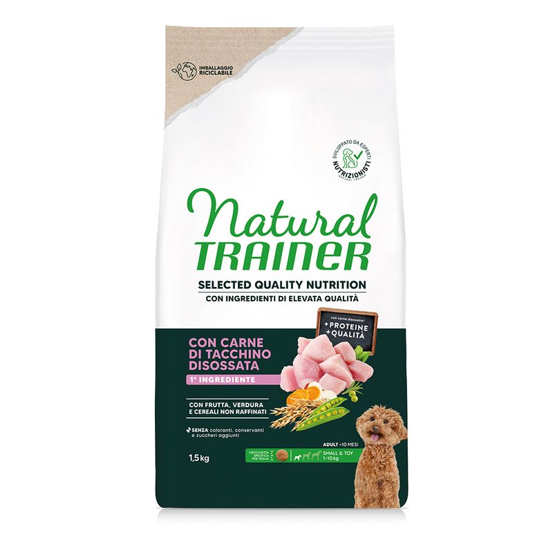 Natural Trainer Selected Quality Nutrition Adult Small & Toy Weißfisch