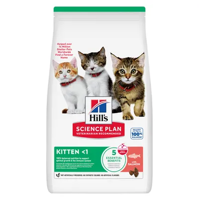 Hill's Science Plan Kitten <1, със сьомга