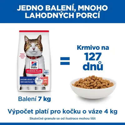 Hill's Science Plan Mature Adult 7+ losos