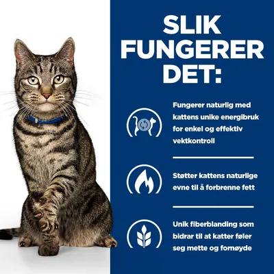 Hill's Prescription Diet Metabolic Vekt- & diabeteskontroll med laks Hill's Prescription Diet Metabolic Vekt- & diabeteskontroll med laks