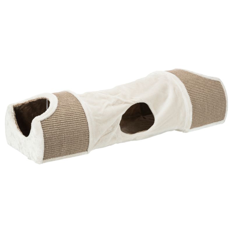 Trixie Tunnel à griffer avec 2 cavités pour chat
