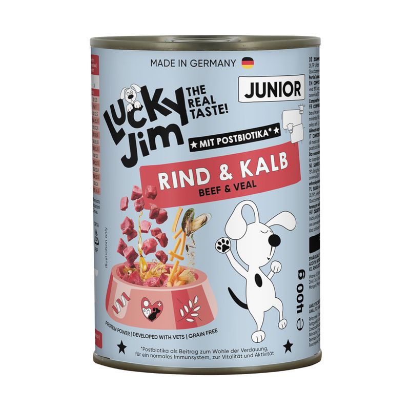 Lucky Jim Junior 24 x 400 g - Pack económico
