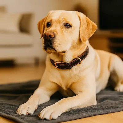 Heim kochfeste Heimtierdecke, anthrazit