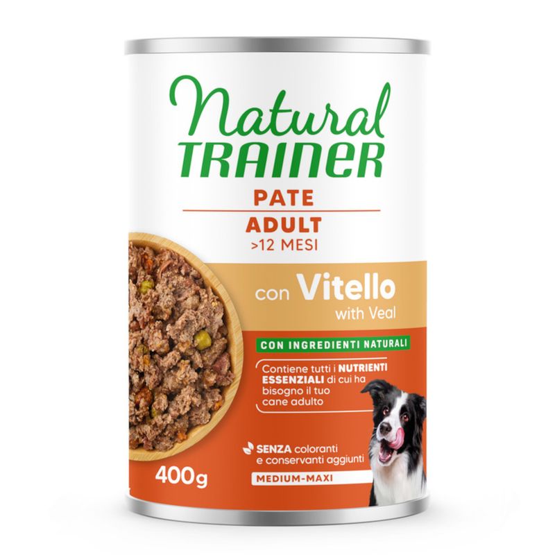 Natural Trainer Pate Medium & Maxi Adult
