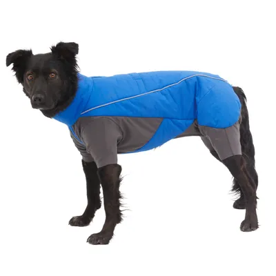 Ruffwear Vert Coverall Dog Coat - Blue Pool