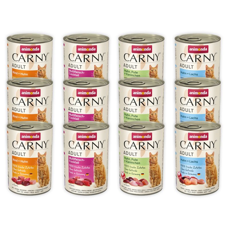 Sparpaket animonda Carny Adult 12 x 400g