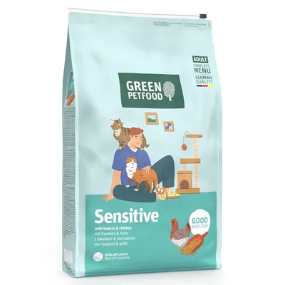 Green Petfood Adulte Sensitive Bonne Digestion avec insectes & poulet
