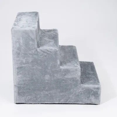 zooplus Basics Haustiertreppe Stepway, grau - Größe L: L 65 x B 51 x H 60 cm zooplus Basics Haustiertreppe Stepway, grau - Größe L: L 65 x B 51 x H 60 cm
